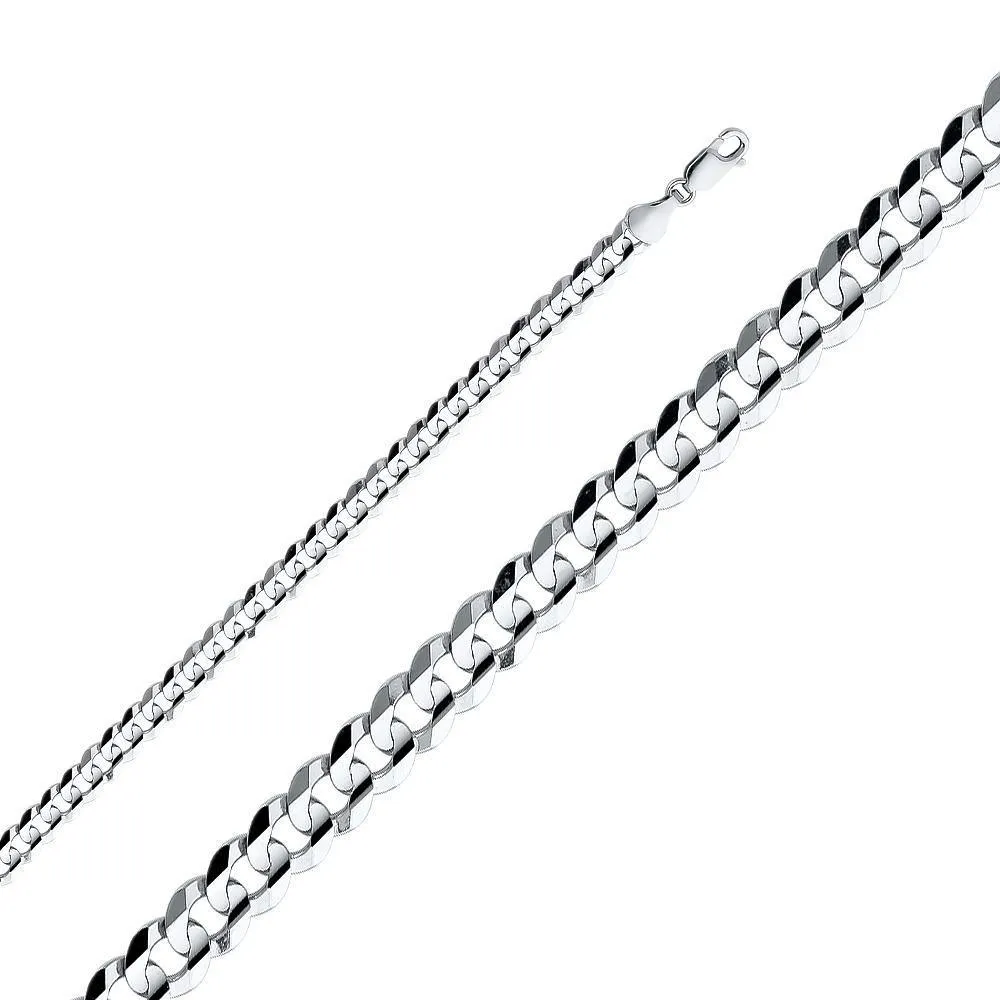 5.9mm Regular Concave Cuban Bracelet