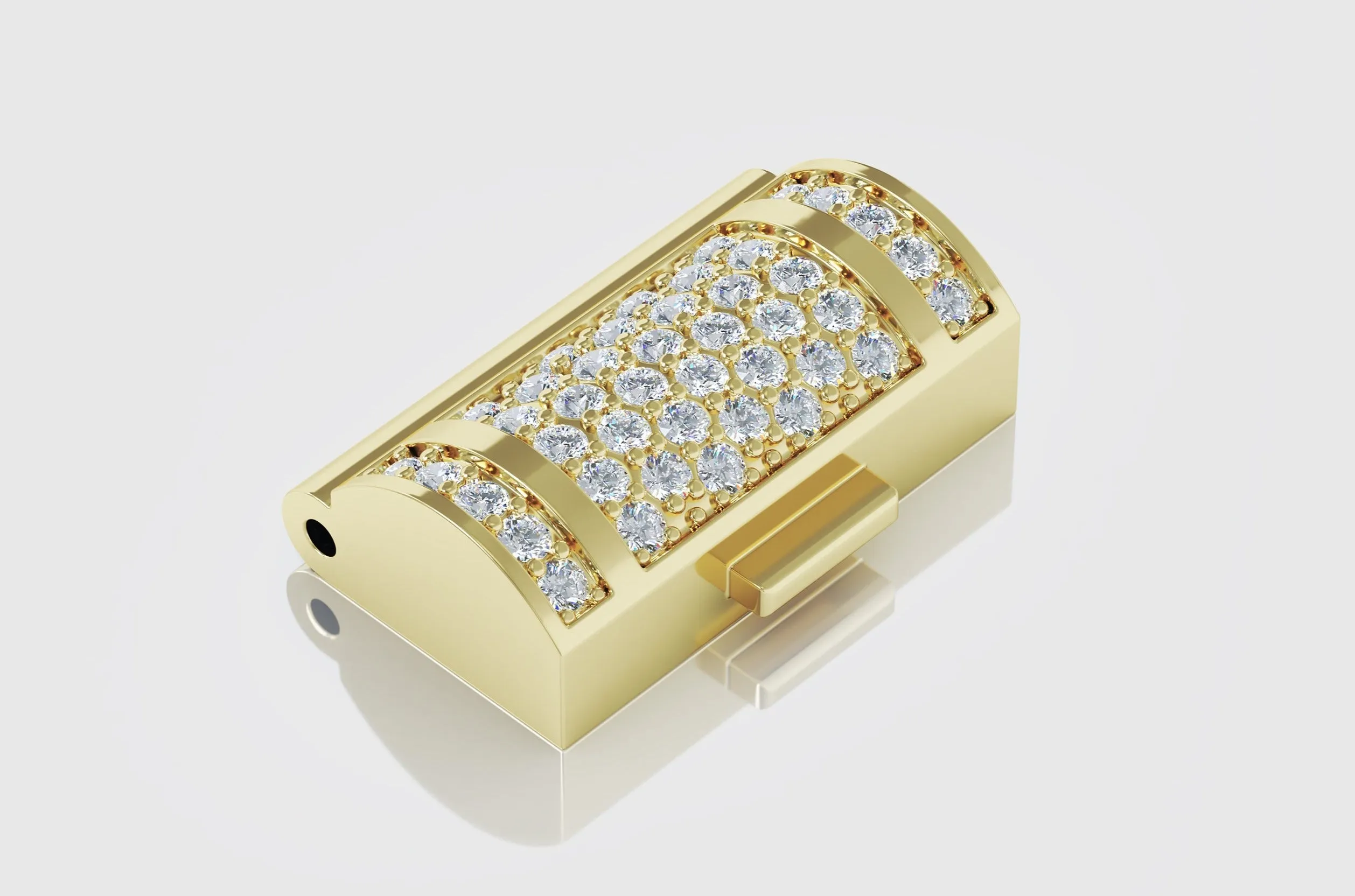 6mm Diamond Barrel Triple Box Lock