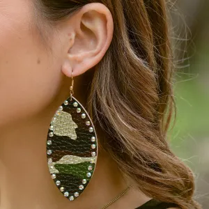 73844 - Camouflage Earrings