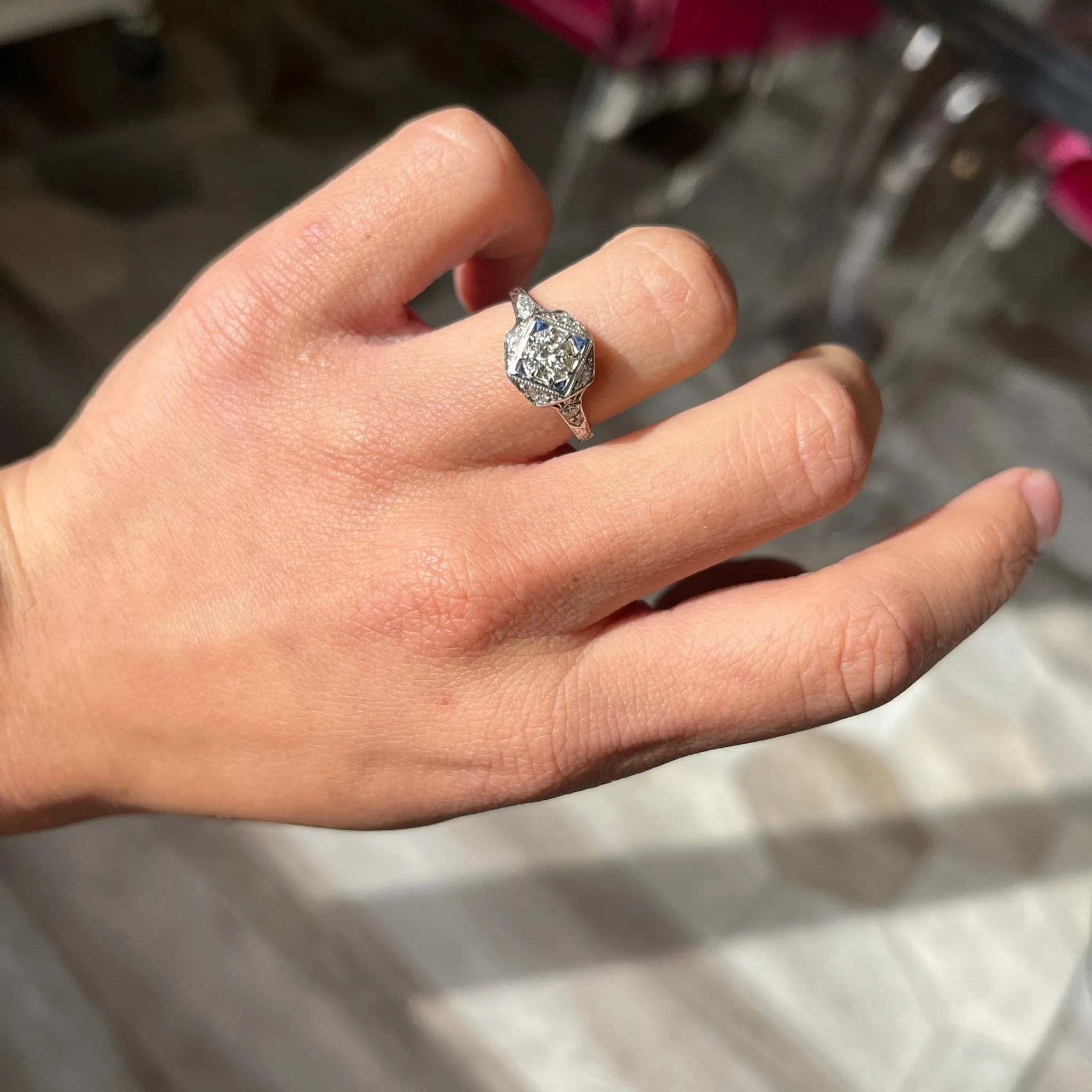 .78ctw Art Deco Old European Cut Diamond Solitaire