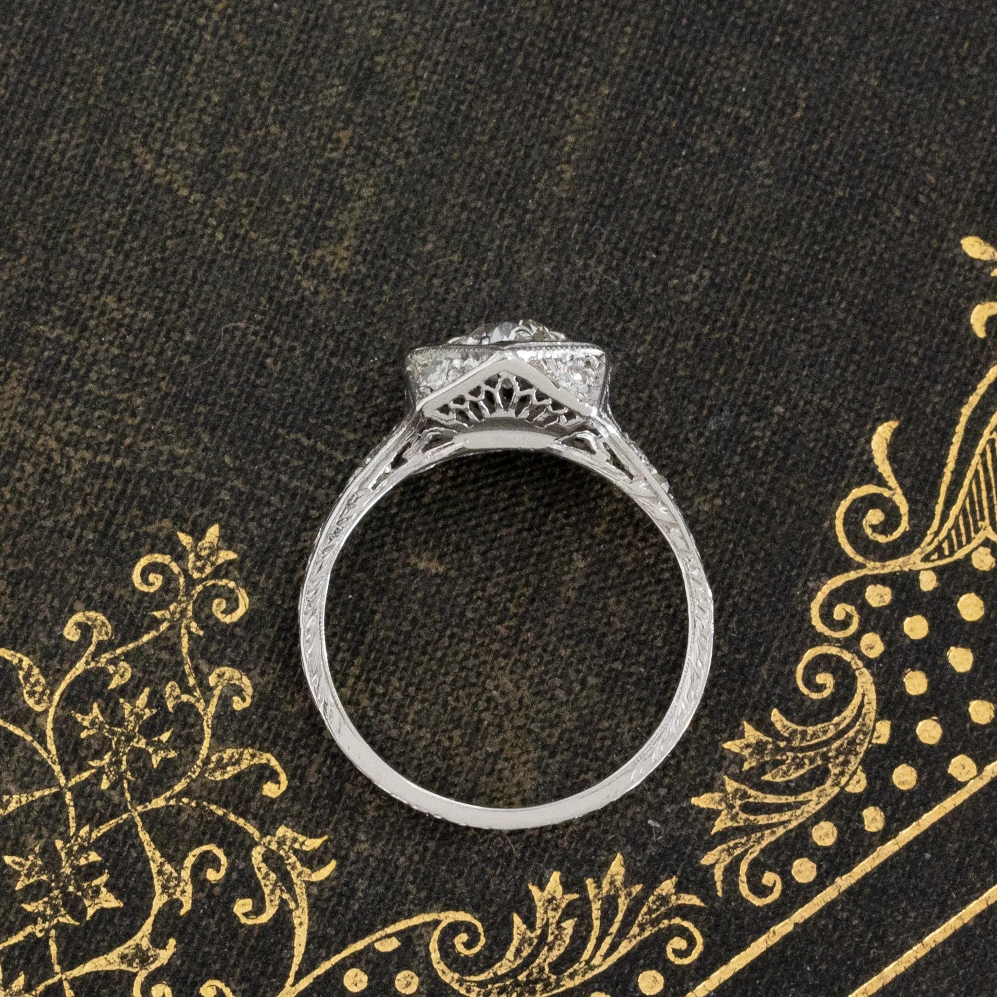 .78ctw Art Deco Old European Cut Diamond Solitaire