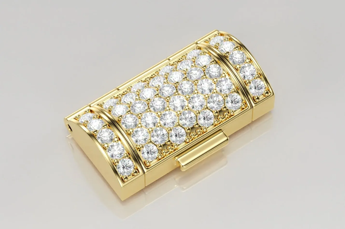 8mm Diamond Barrel Triple Box Lock