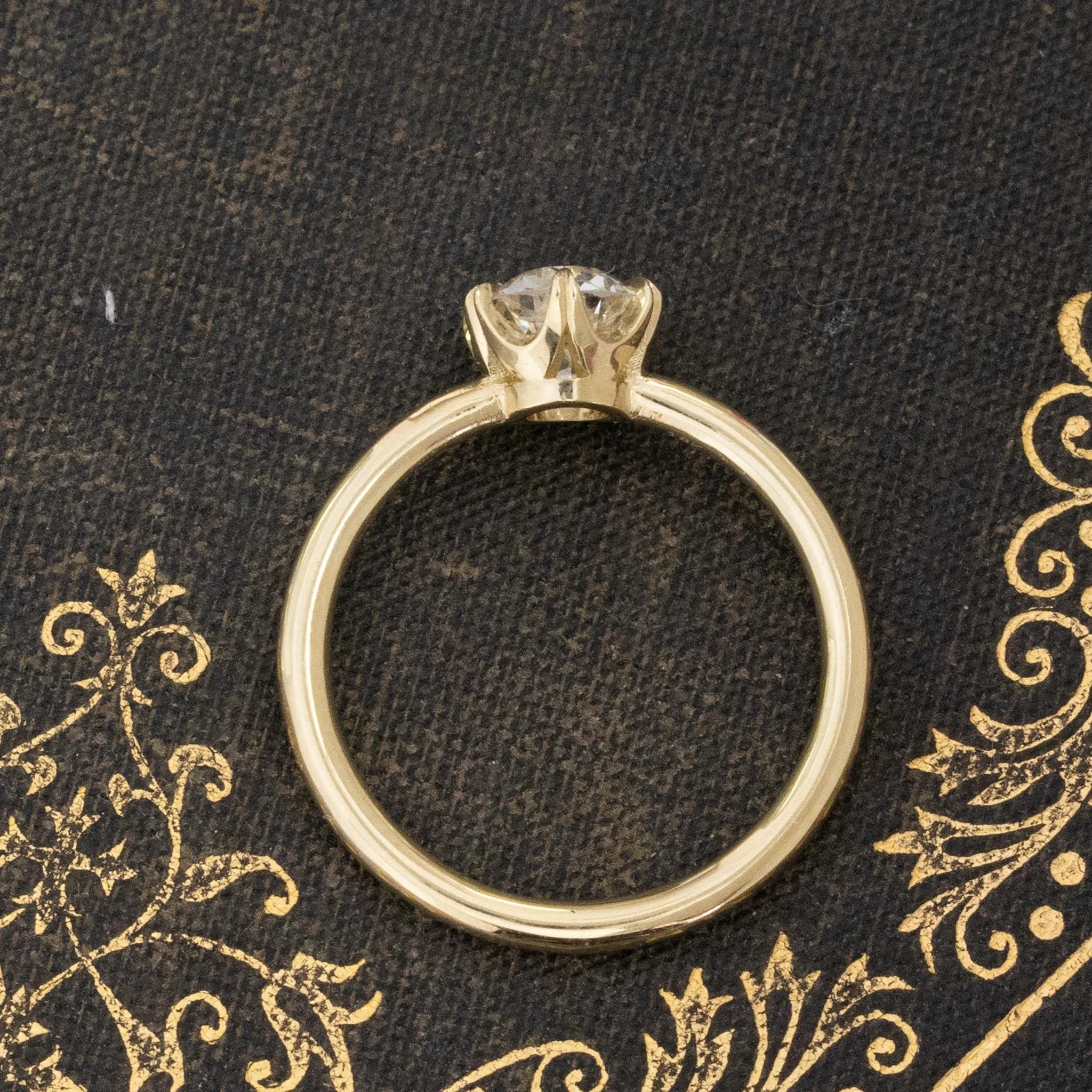 .92ct Old European Cut Diamond Solitaire, GIA J SI