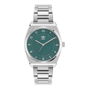 Adidas Gray Stainless Steel Stainless Steel Watch