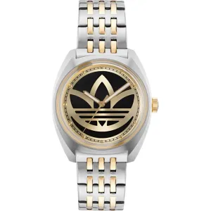 Adidas Gray Stainless Steel Stainless Steel Watch