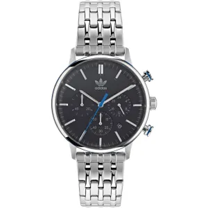 Adidas Gray Stainless Steel Stainless Steel Watch