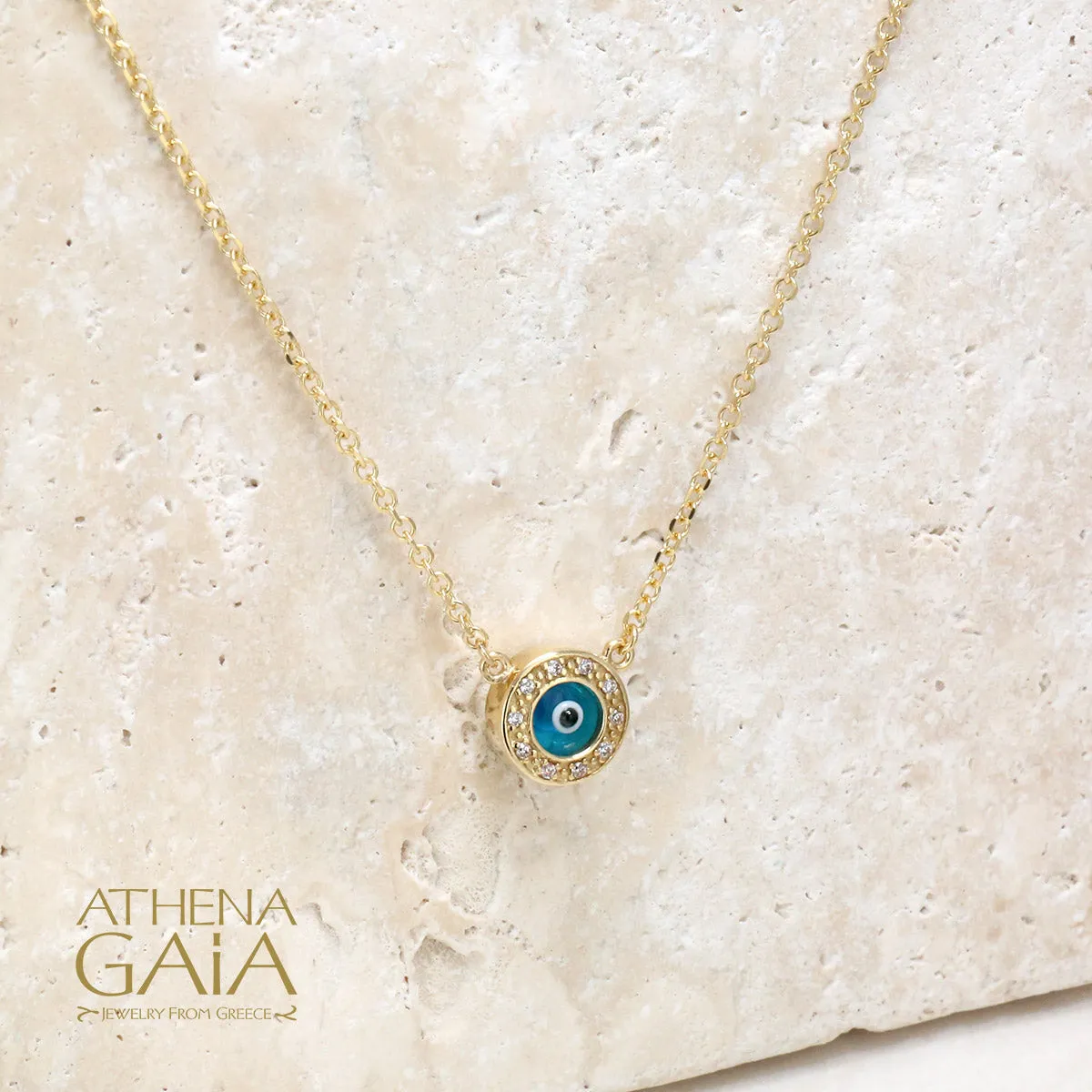 Agapi Mati Evil Eye Necklace