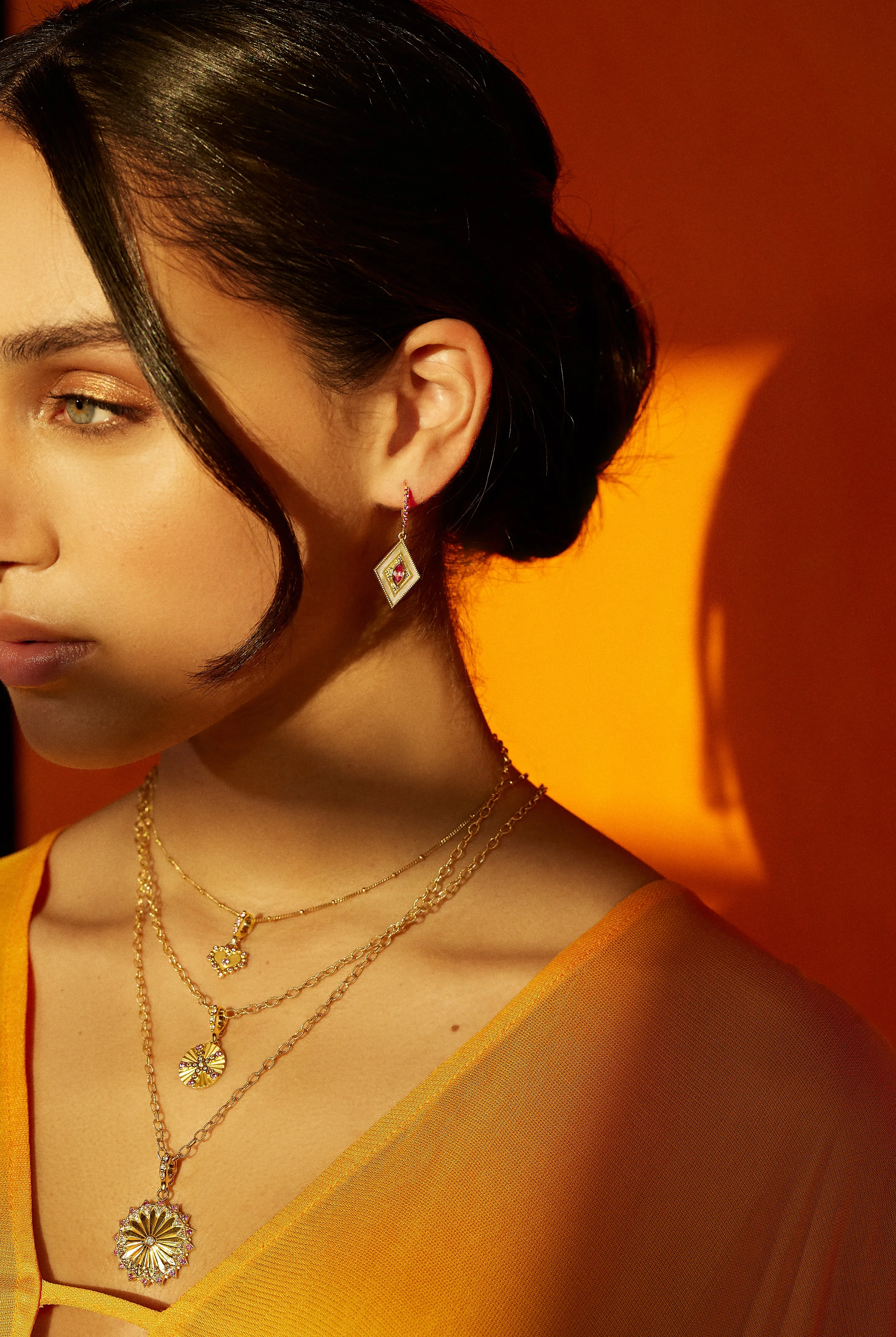 Ajna hanging Earrings
