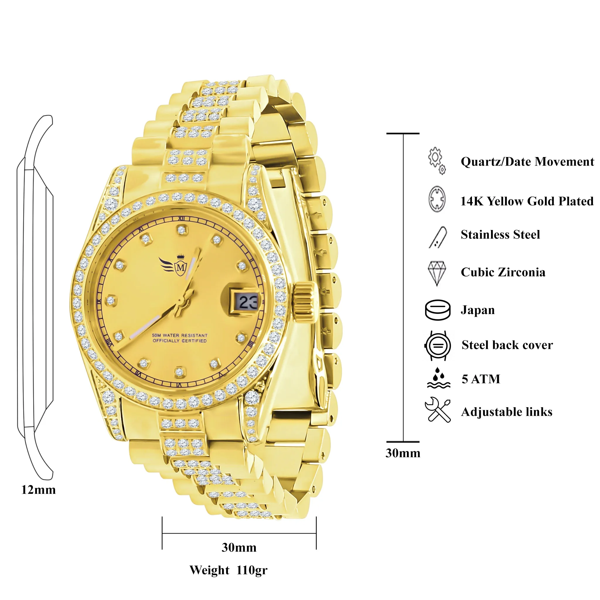 ANGELICA WOMEN STEEL WATCH | 530602