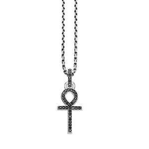 Ankh Cross Pendant With Chain