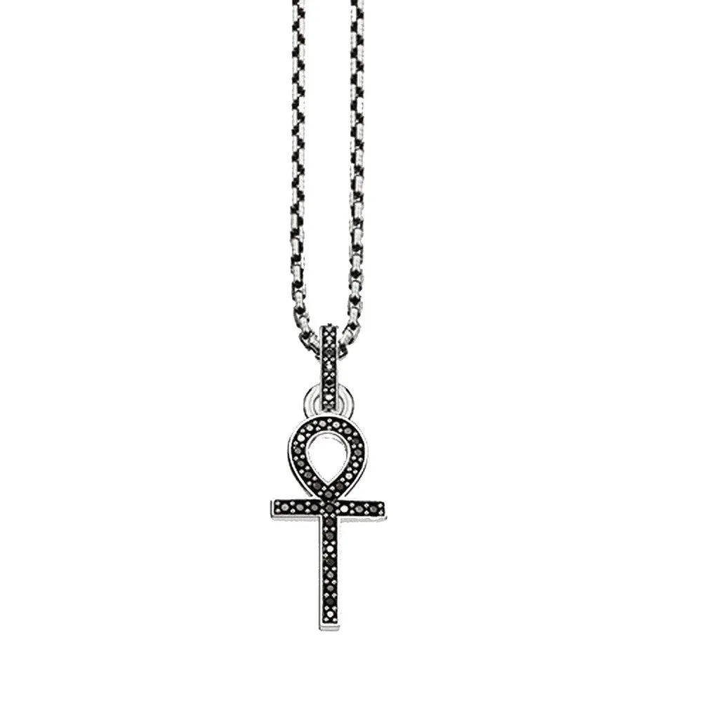 Ankh Cross Pendant With Chain