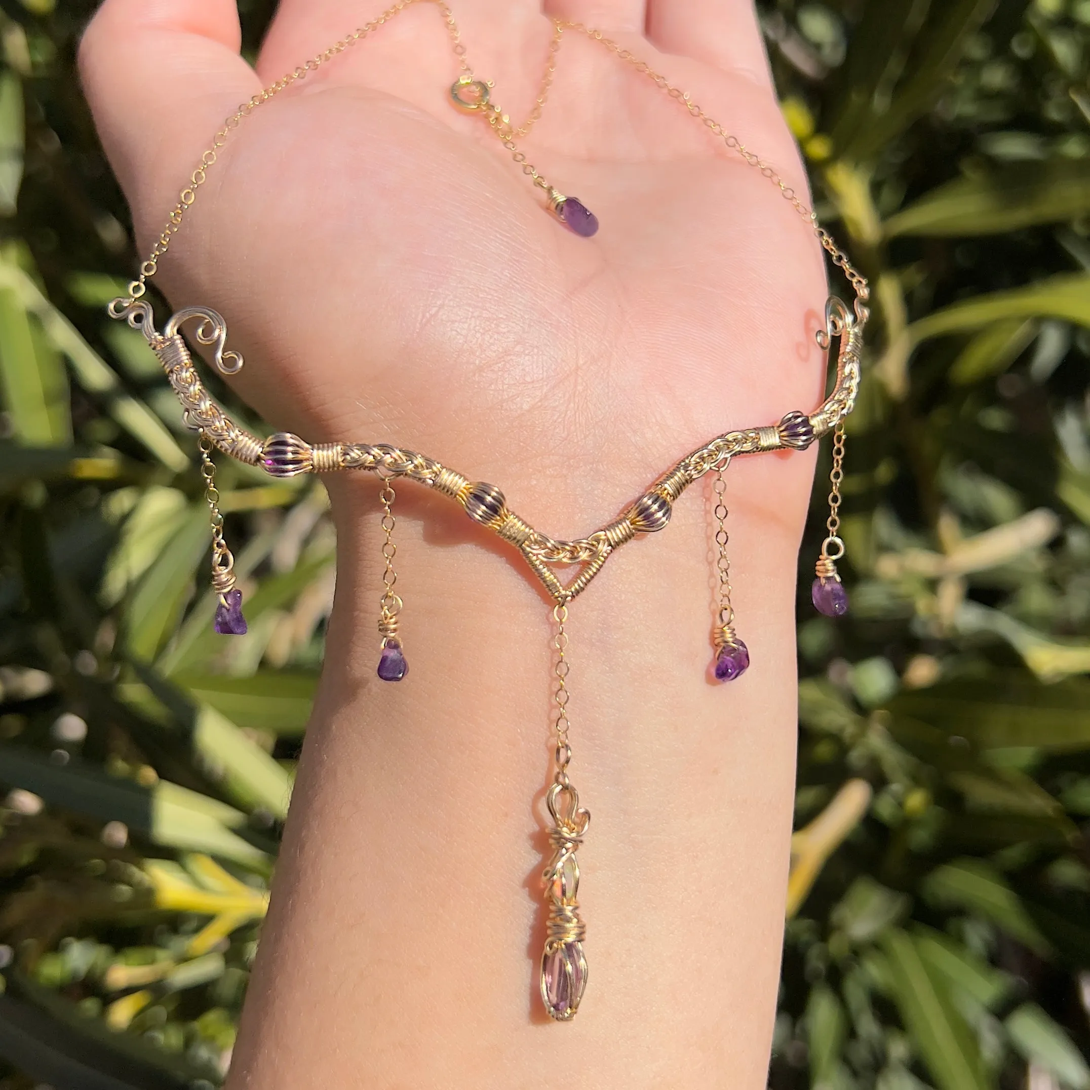 Astraea in Amethyst ✵ 14KGF or .925 Sterling Silver ✵