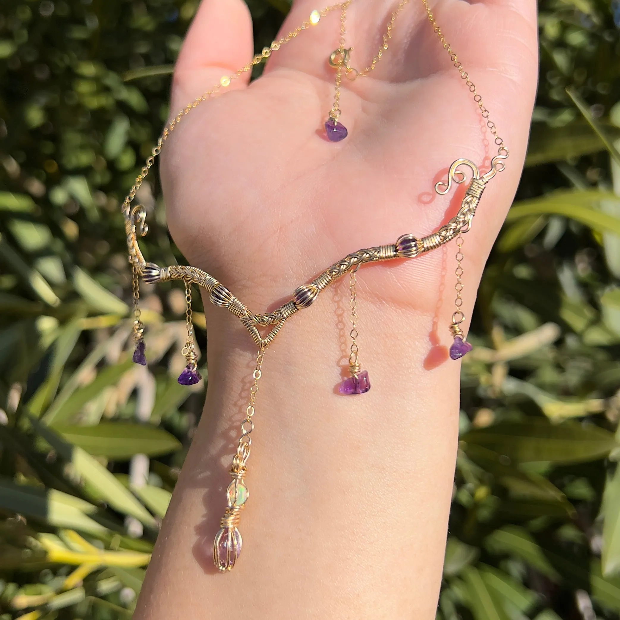 Astraea in Amethyst ✵ 14KGF or .925 Sterling Silver ✵