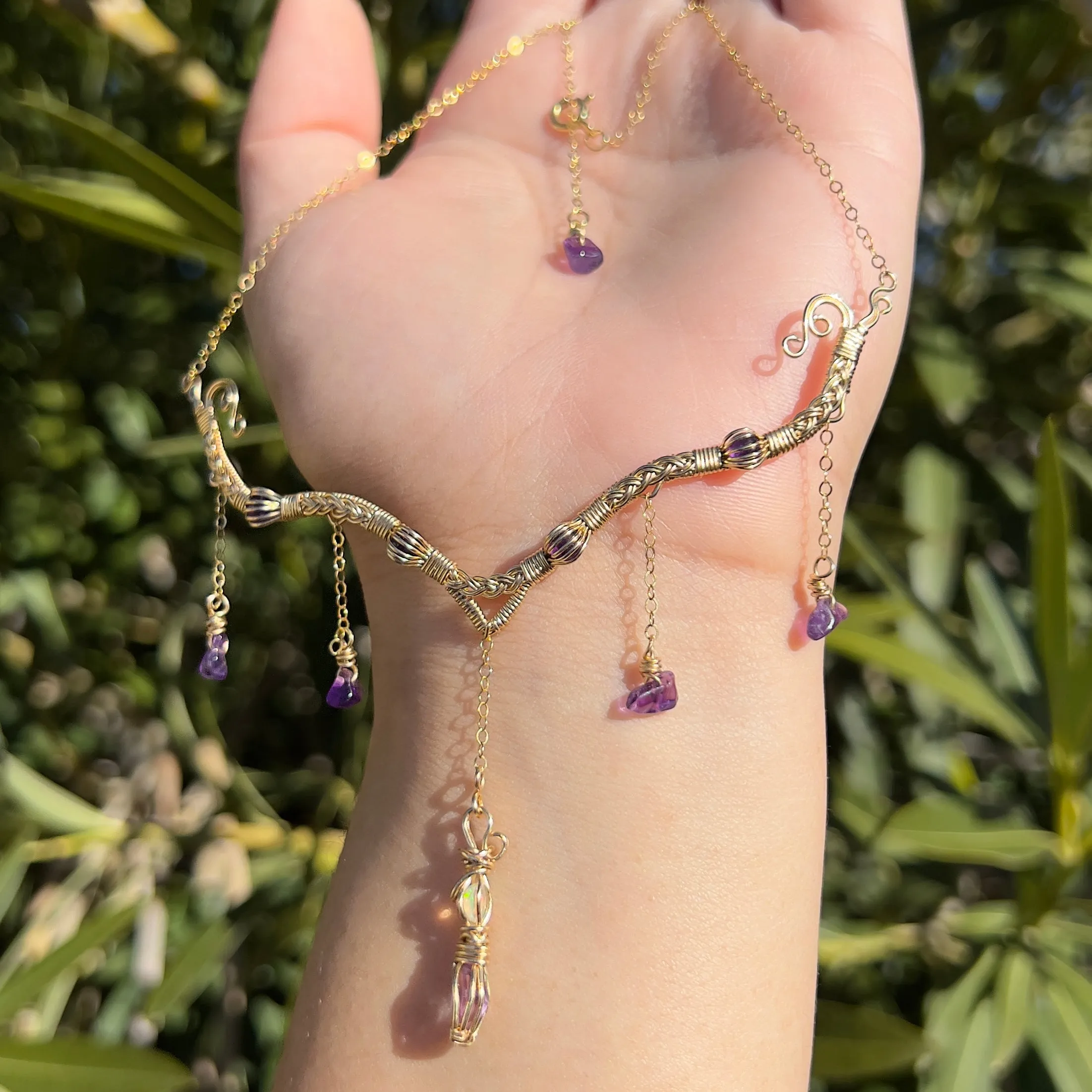 Astraea in Amethyst ✵ 14KGF or .925 Sterling Silver ✵