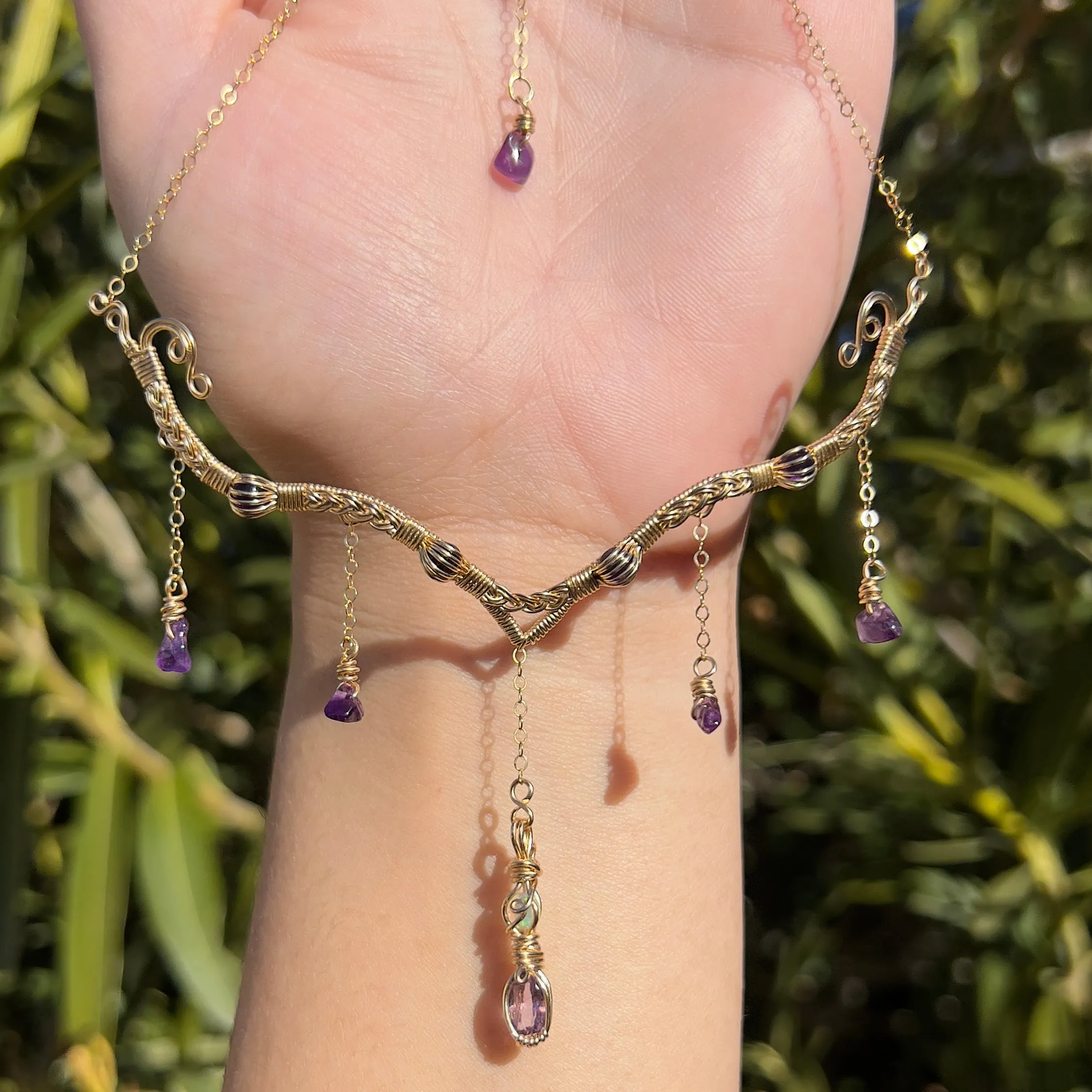 Astraea in Amethyst ✵ 14KGF or .925 Sterling Silver ✵