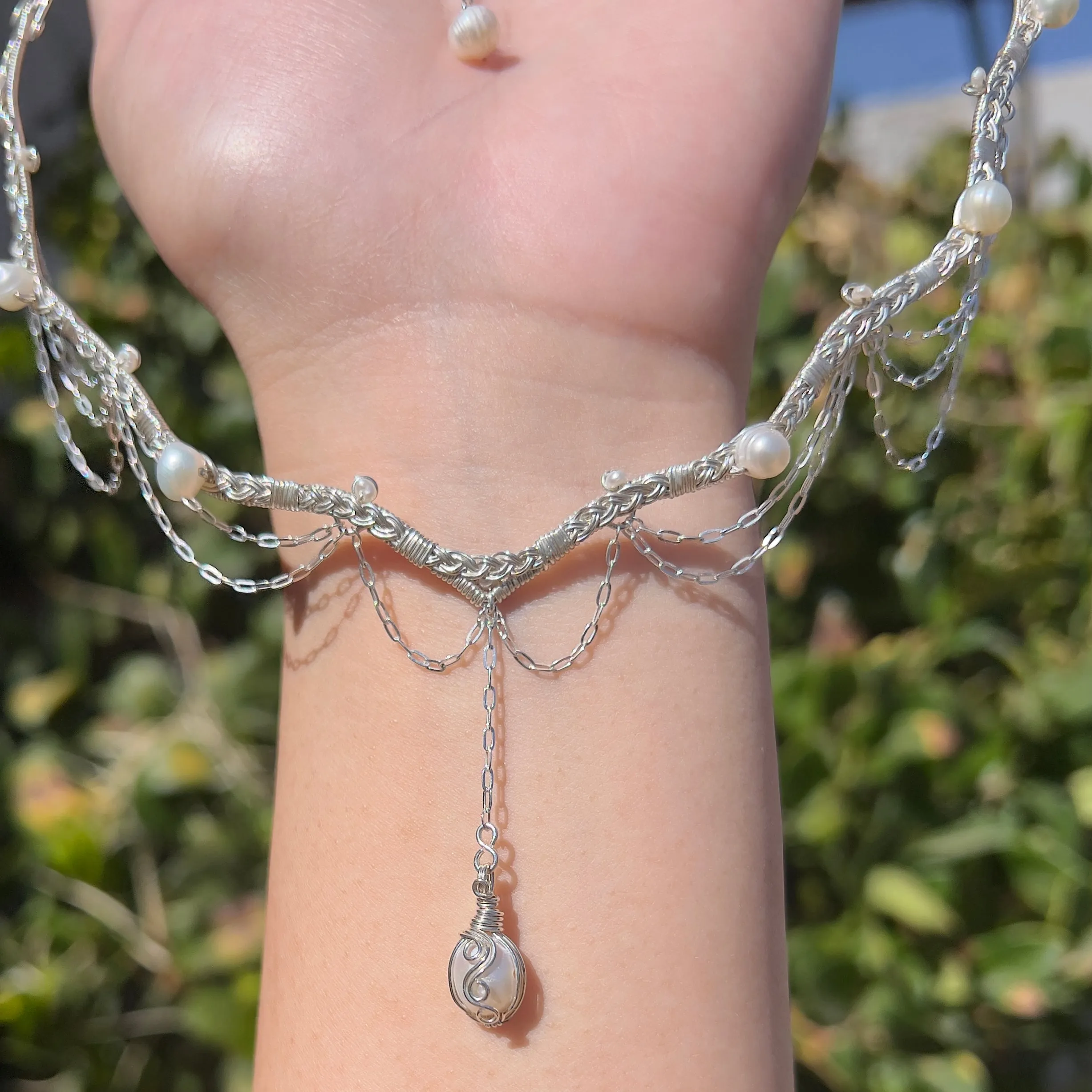Astraea in Cultured Pearl ✵ .925 Sterling Silver or 14K Yellow Gold Fill ✵