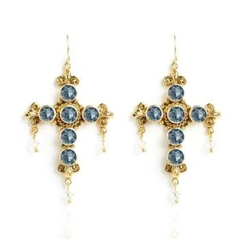 Audrey Earrings Indian Sapphire