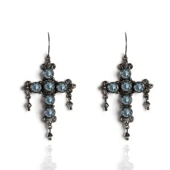 Audrey Earrings Indian Sapphire