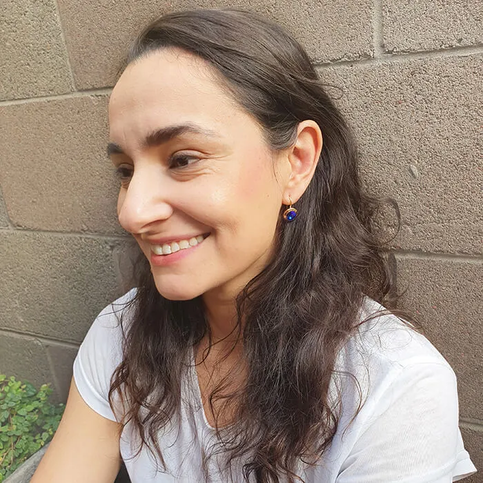 Aurora Royal Blue Crystal Drop Earrings