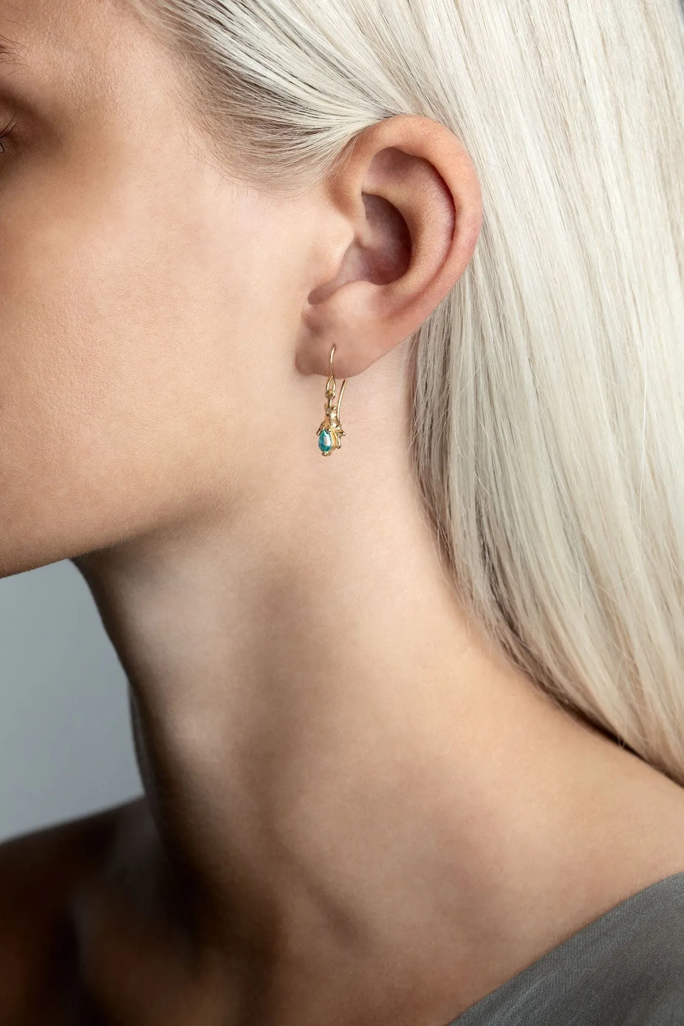 AURUM x Blue Lagoon earrings