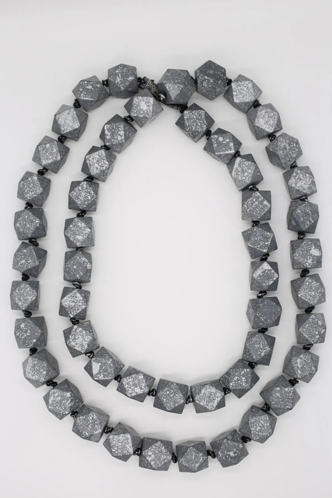 Austrian Big Diamond Beads Necklaces - Hand painted