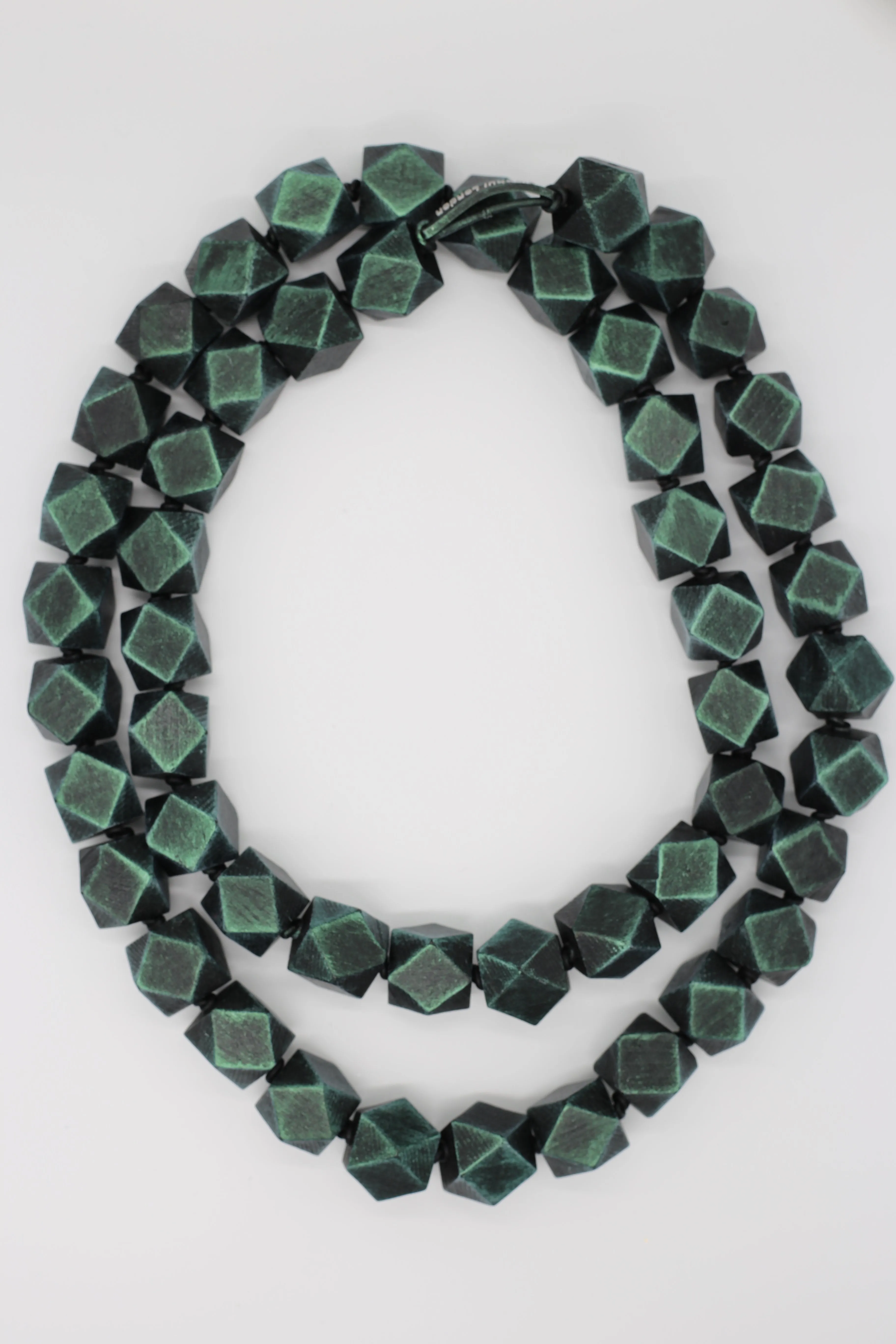 Austrian Big Diamond Beads Necklaces - Hand painted