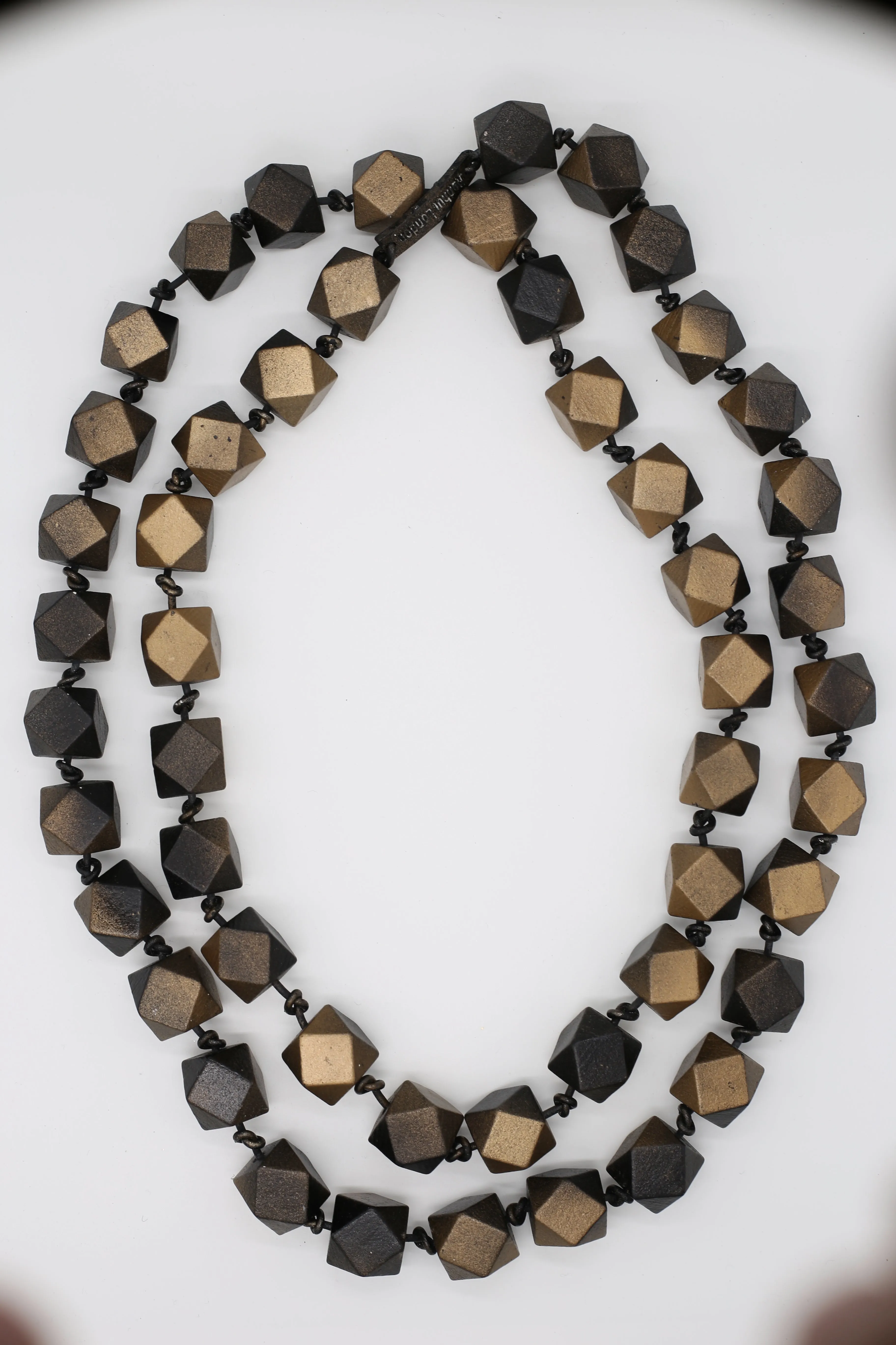Austrian Big Diamond Beads Necklaces - Hand painted