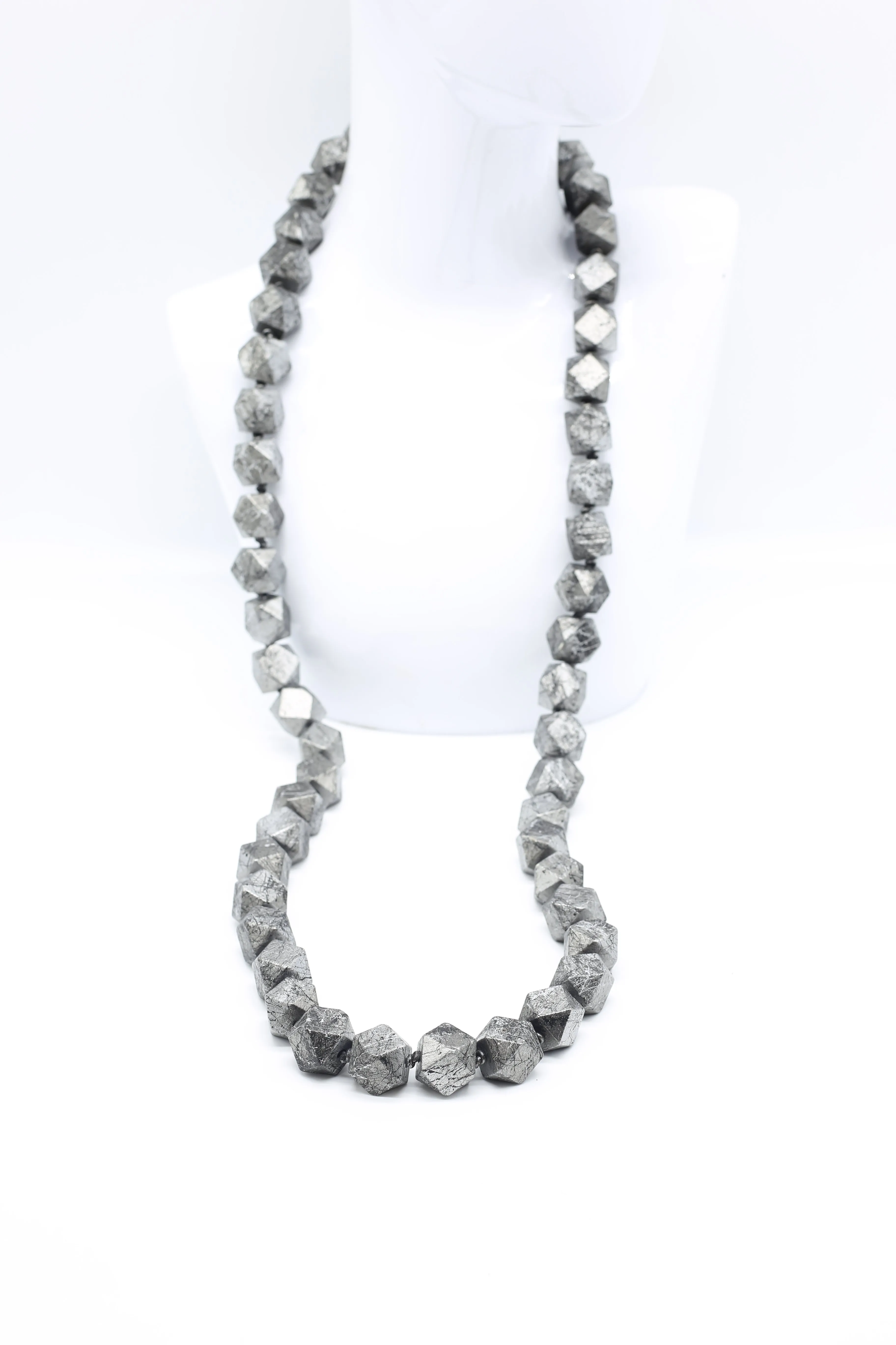 Austrian Big Diamond Beads Necklaces - Hand painted