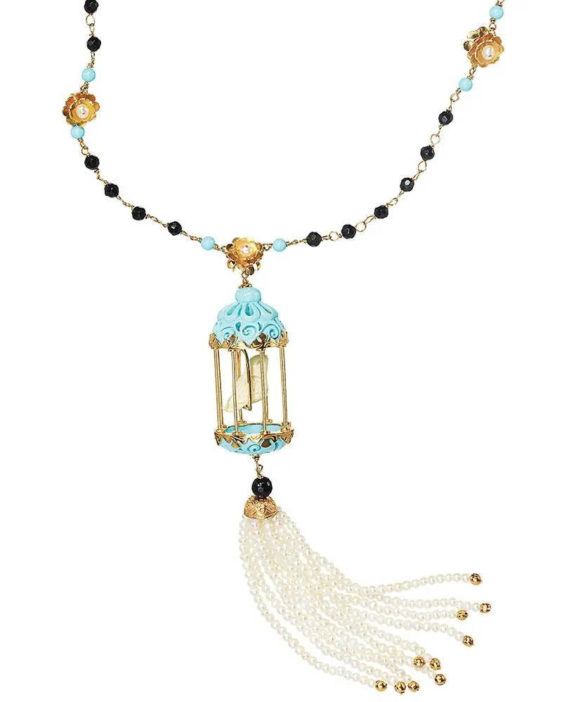 Aviary Tassel Necklaces