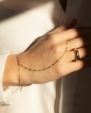 Bar Hand Chain Bracelet