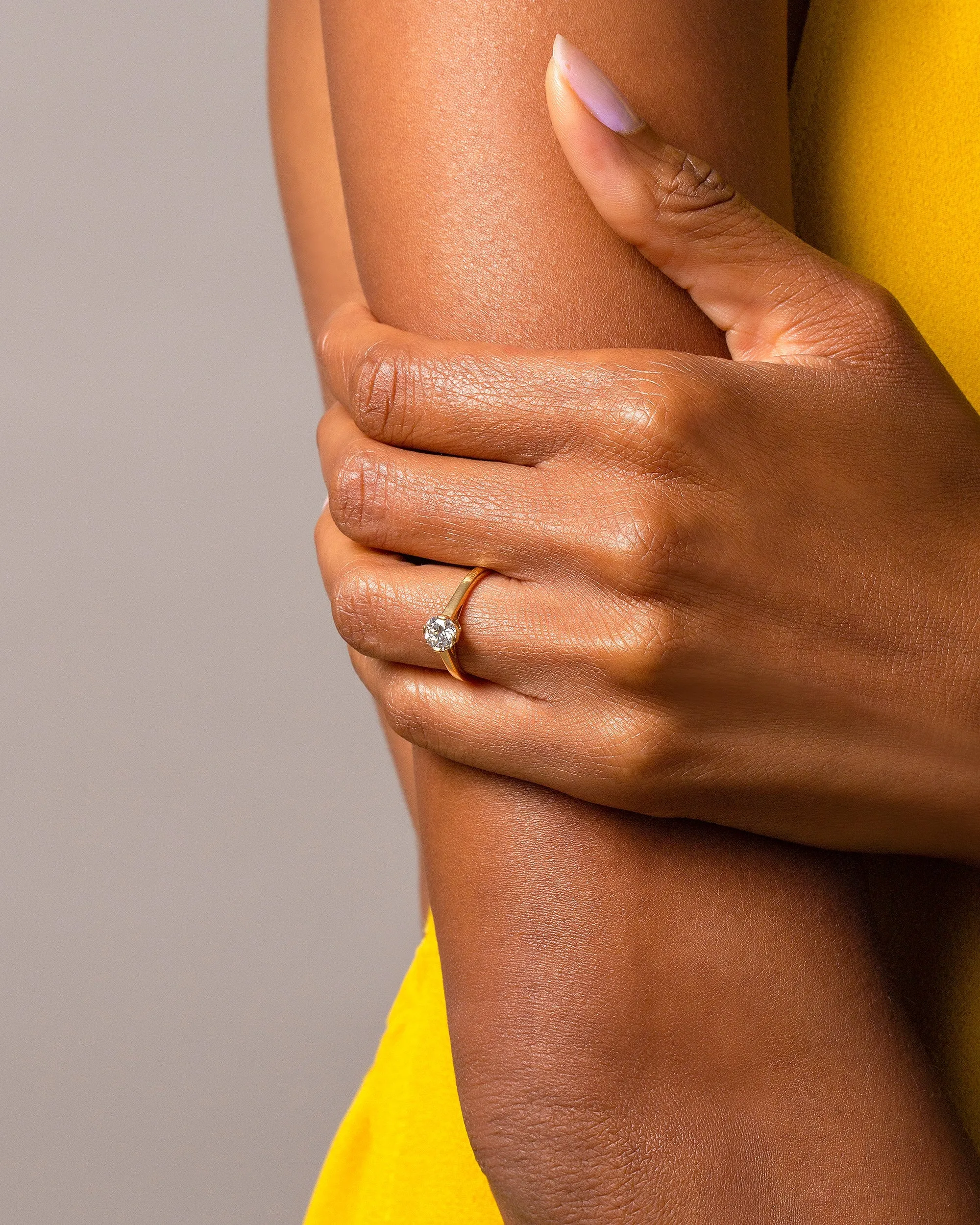 Barragán Ring - Super White Diamond
