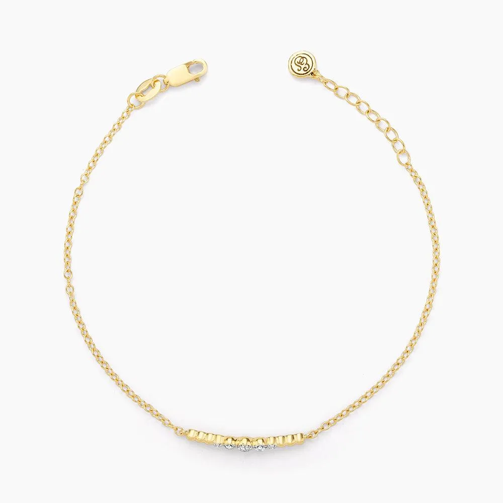 Beaded Connection Chain Bracelet