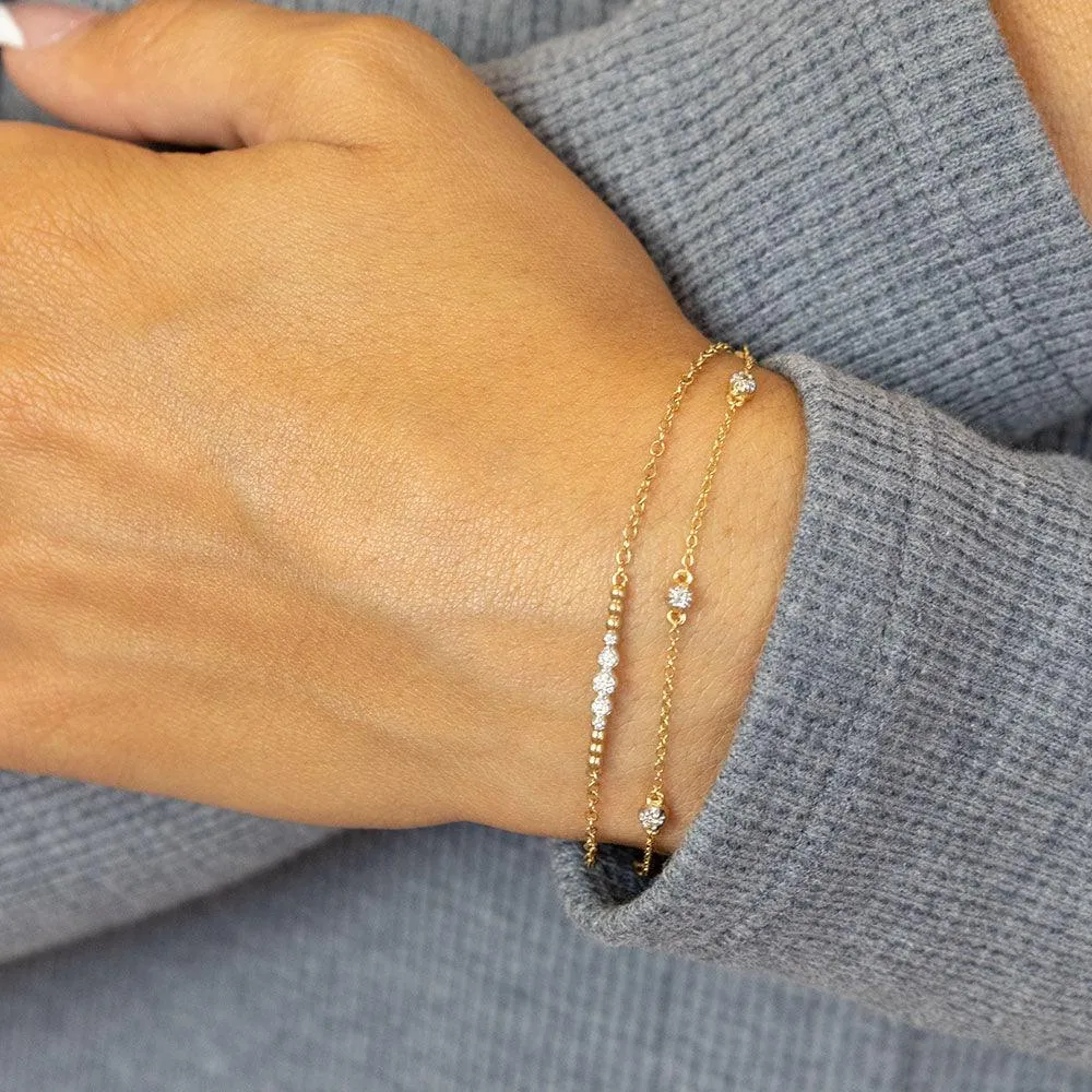 Beaded Connection Chain Bracelet