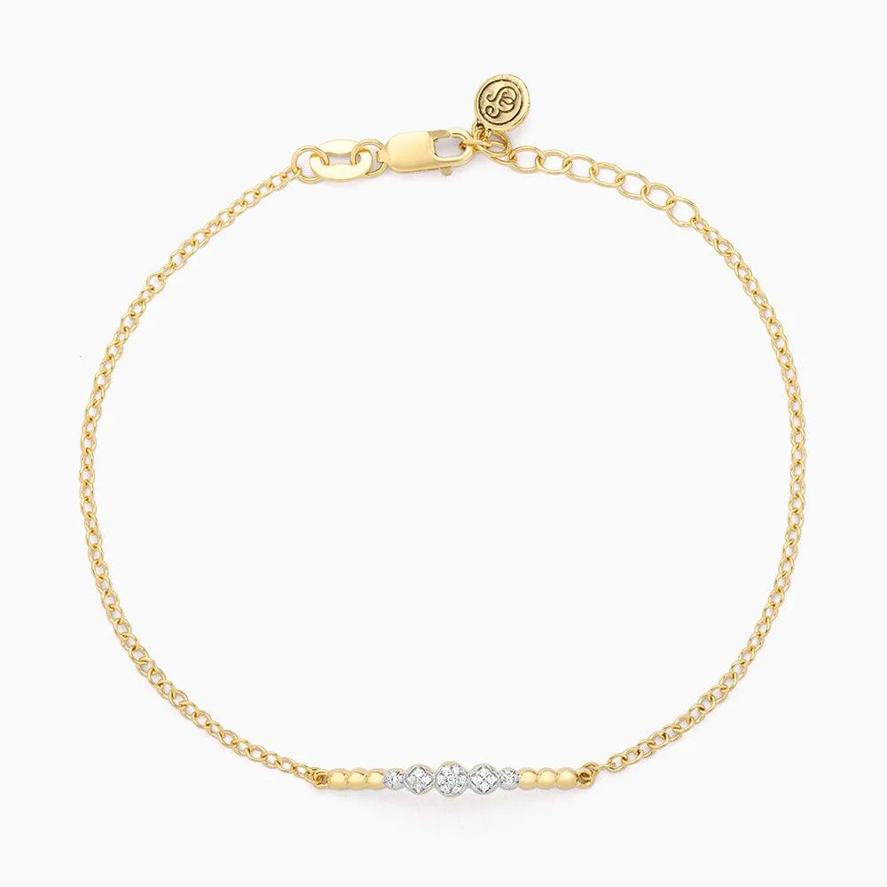 Beaded Connection Chain Bracelet