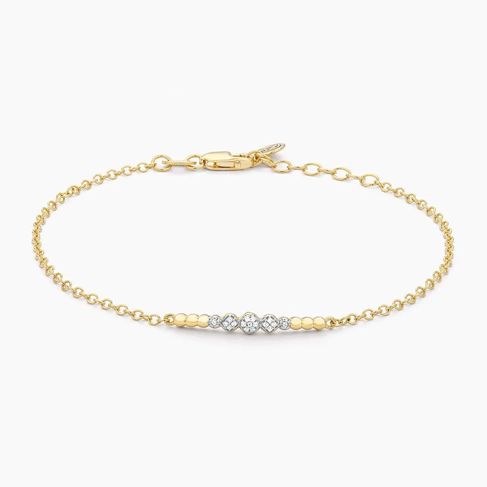 Beaded Connection Chain Bracelet