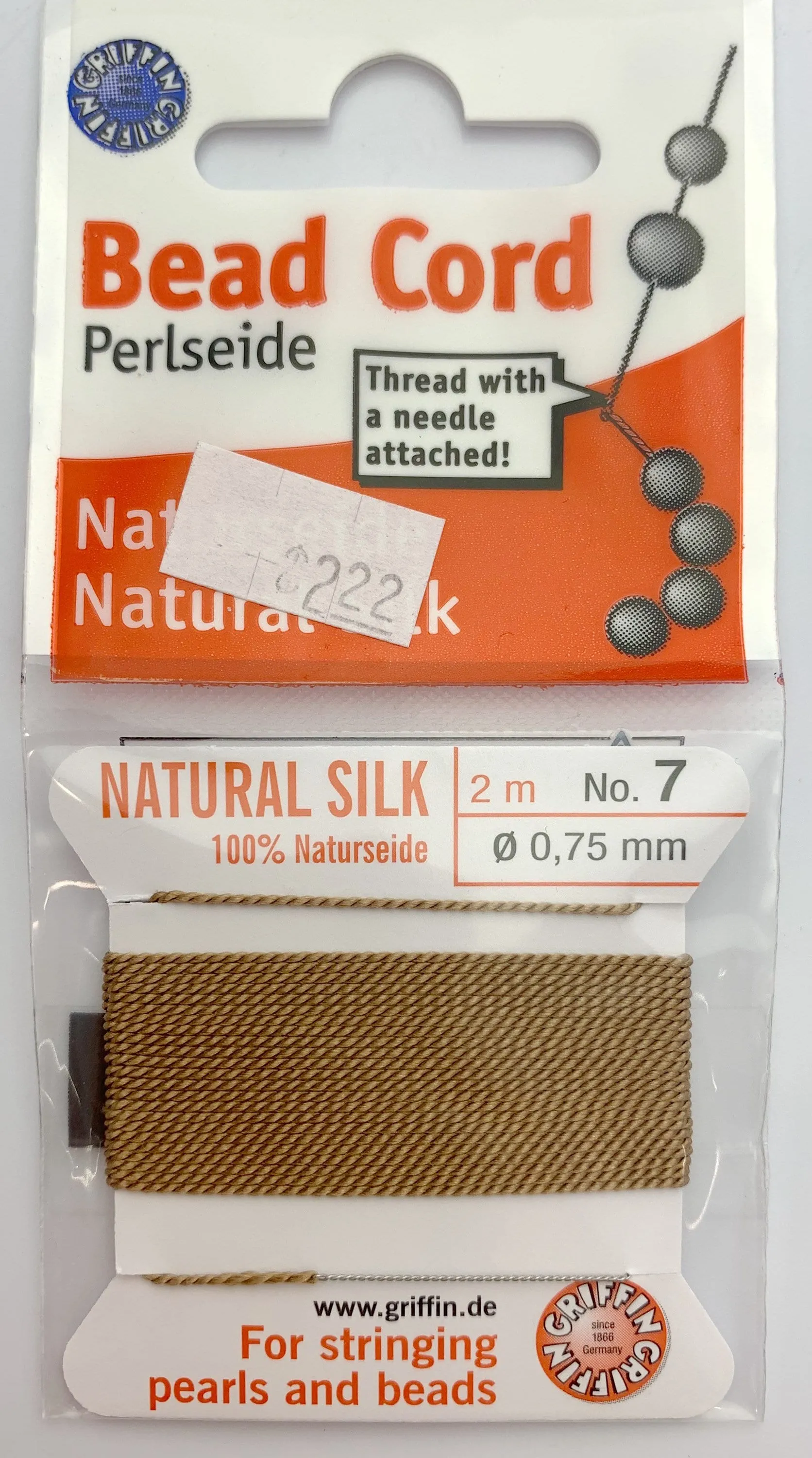 Beige Bead Cord - Perseide