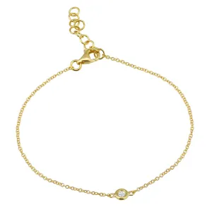Bezel Diamond Bracelet