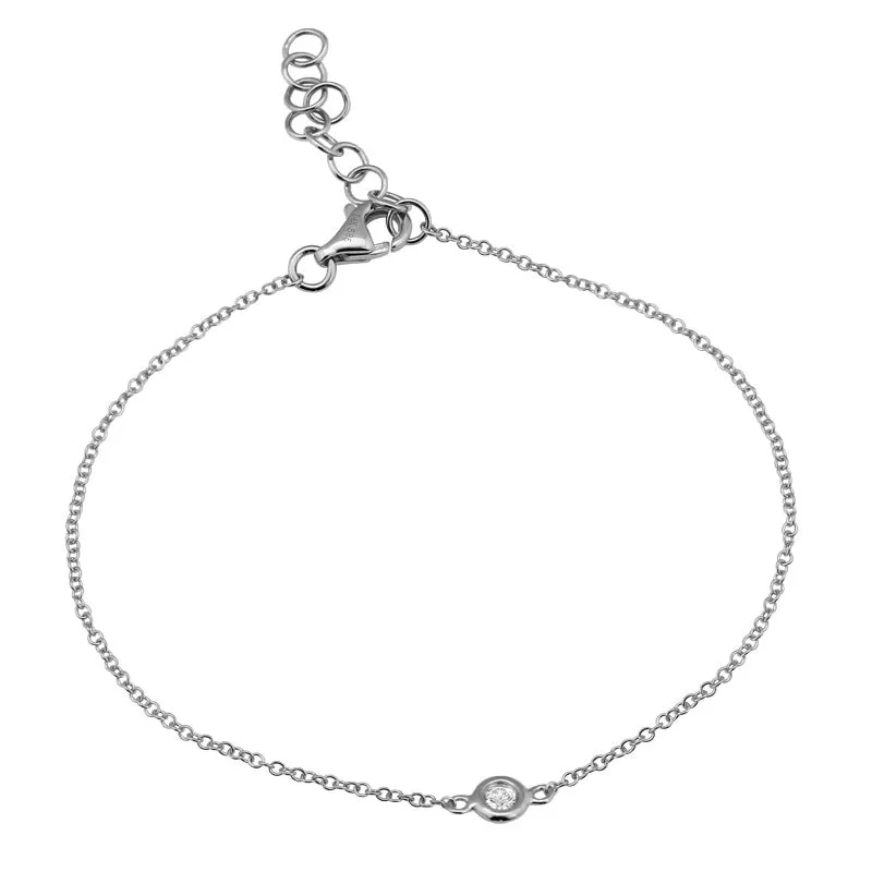 Bezel Diamond Bracelet