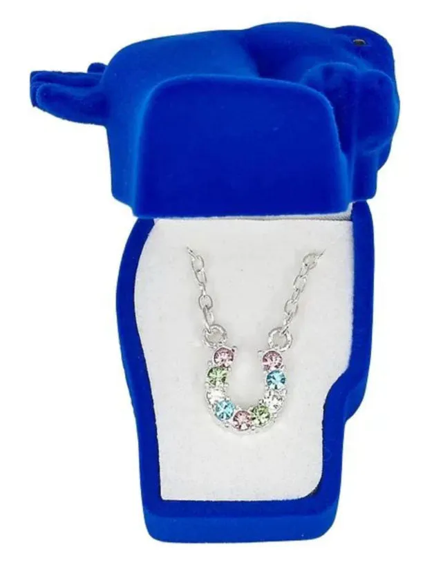 BGJN898 Horseshoe Necklace - Various Colors