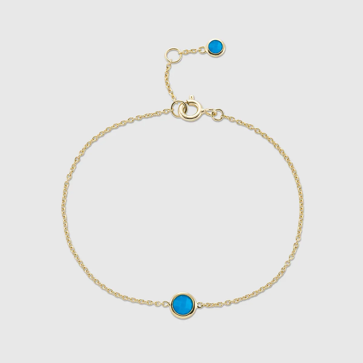 Bilbao Birthstone Gold Vermeil Bracelet