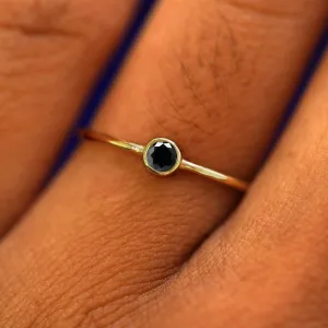 Black Diamond Ring