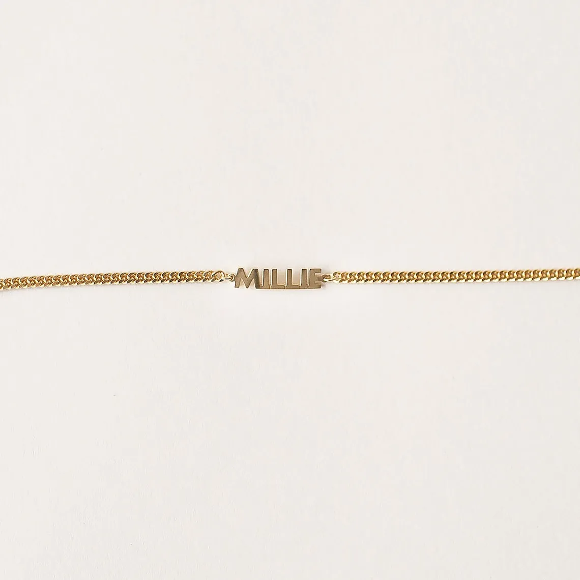 Block Name Bracelet