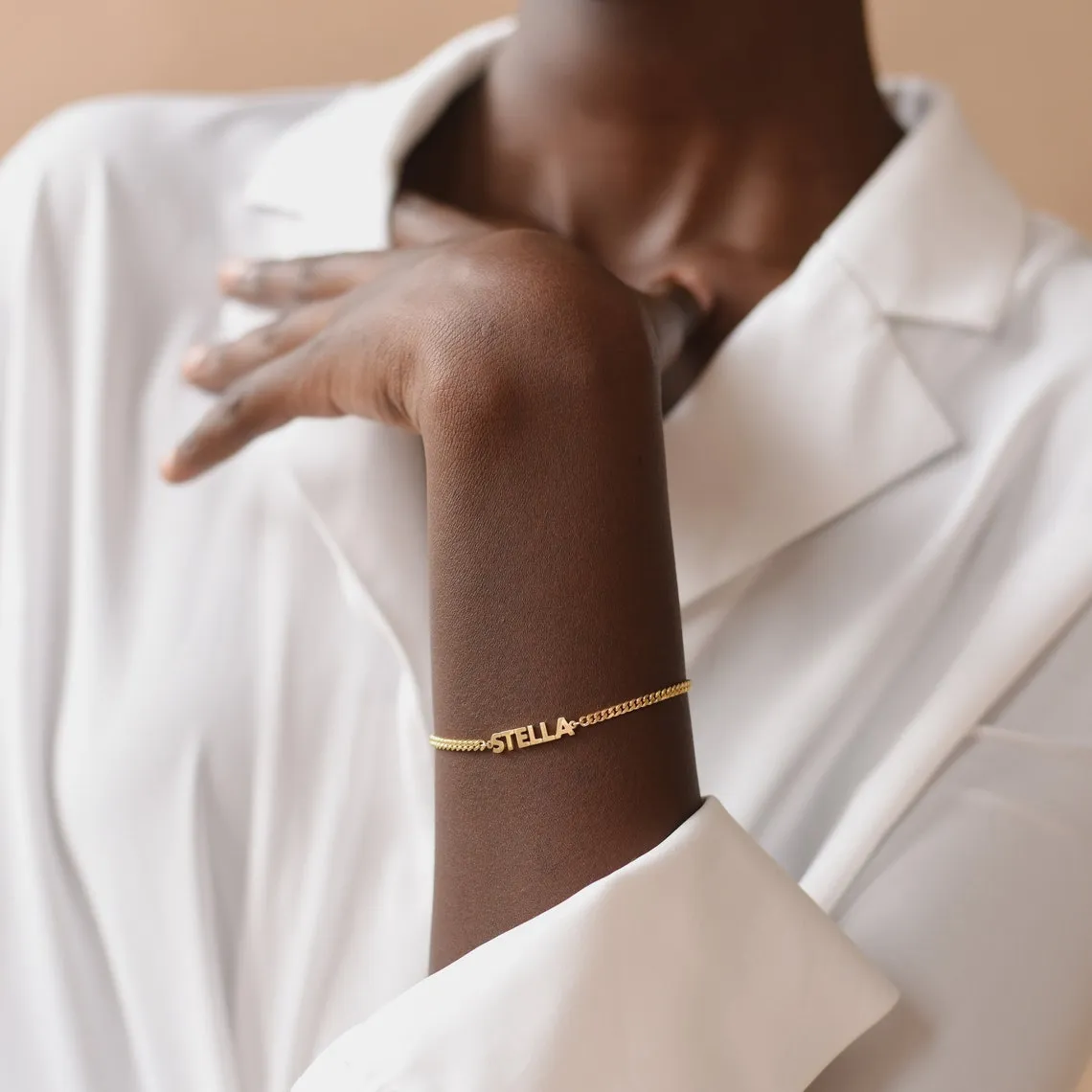 Block Name Bracelet