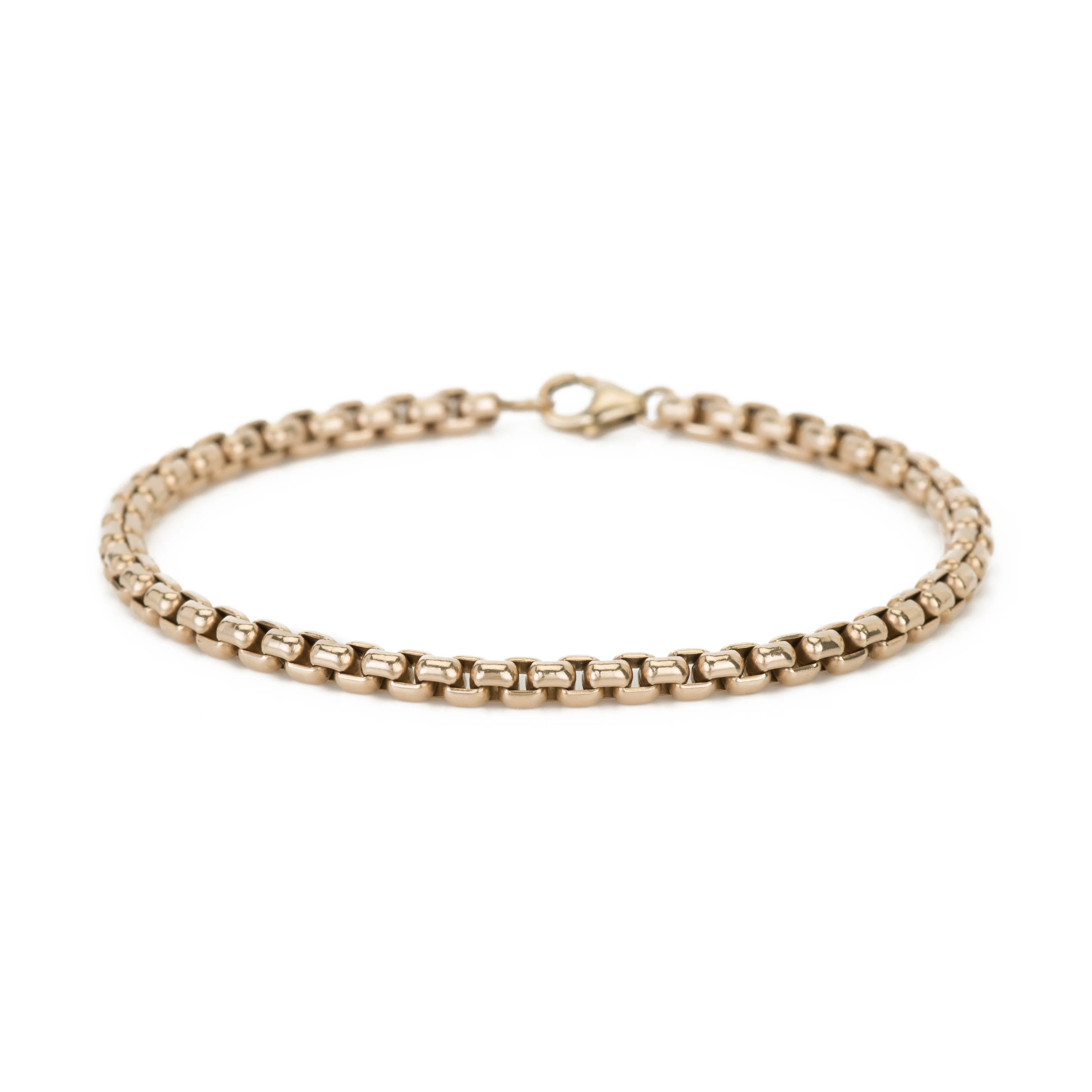 Box Chain Bracelet - 14K Gold Filled