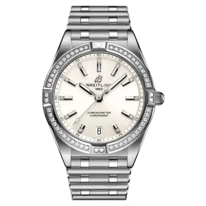 Breitling Chronomat 32 Ladies Quartz Diamond Bezel - A77310591A1A1
