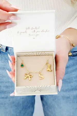 build your own charm bracelet { gold   silver }