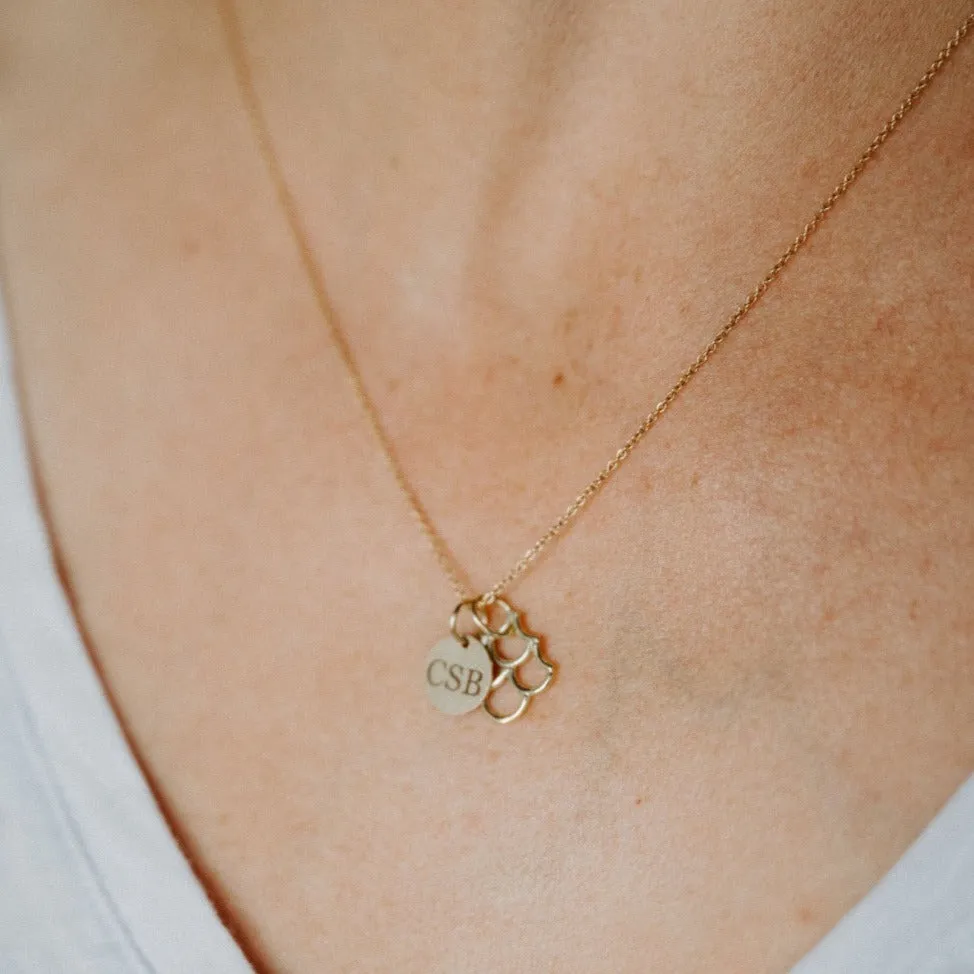 Cape San Blas Charm in Silver