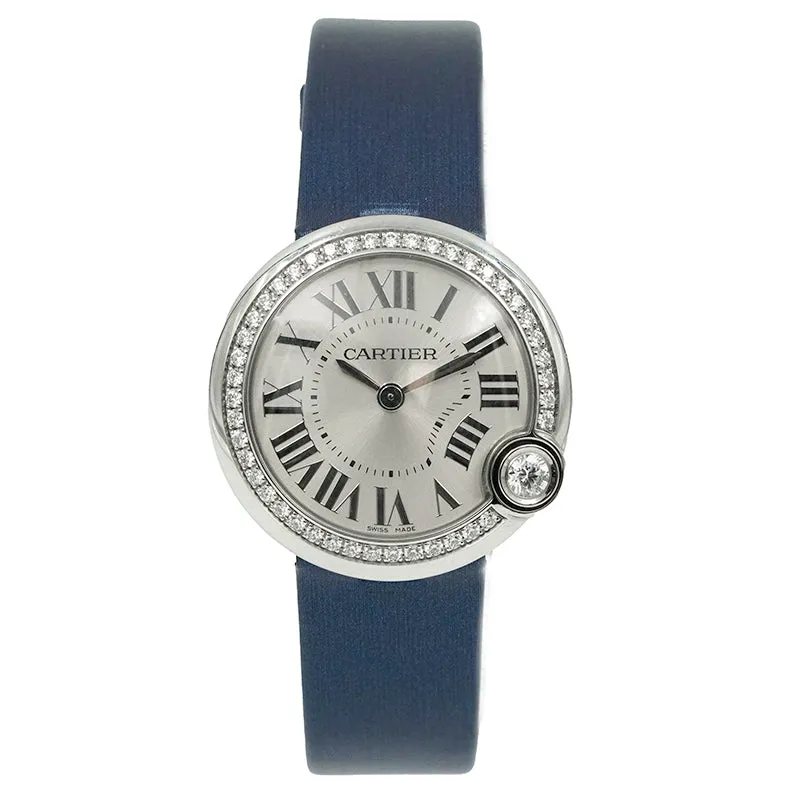 Cartier Ballon Bleu W4BL0003 Diamond Bezel 30mm