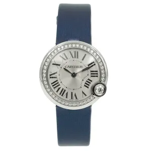 Cartier Ballon Bleu W4BL0003 Diamond Bezel 30mm