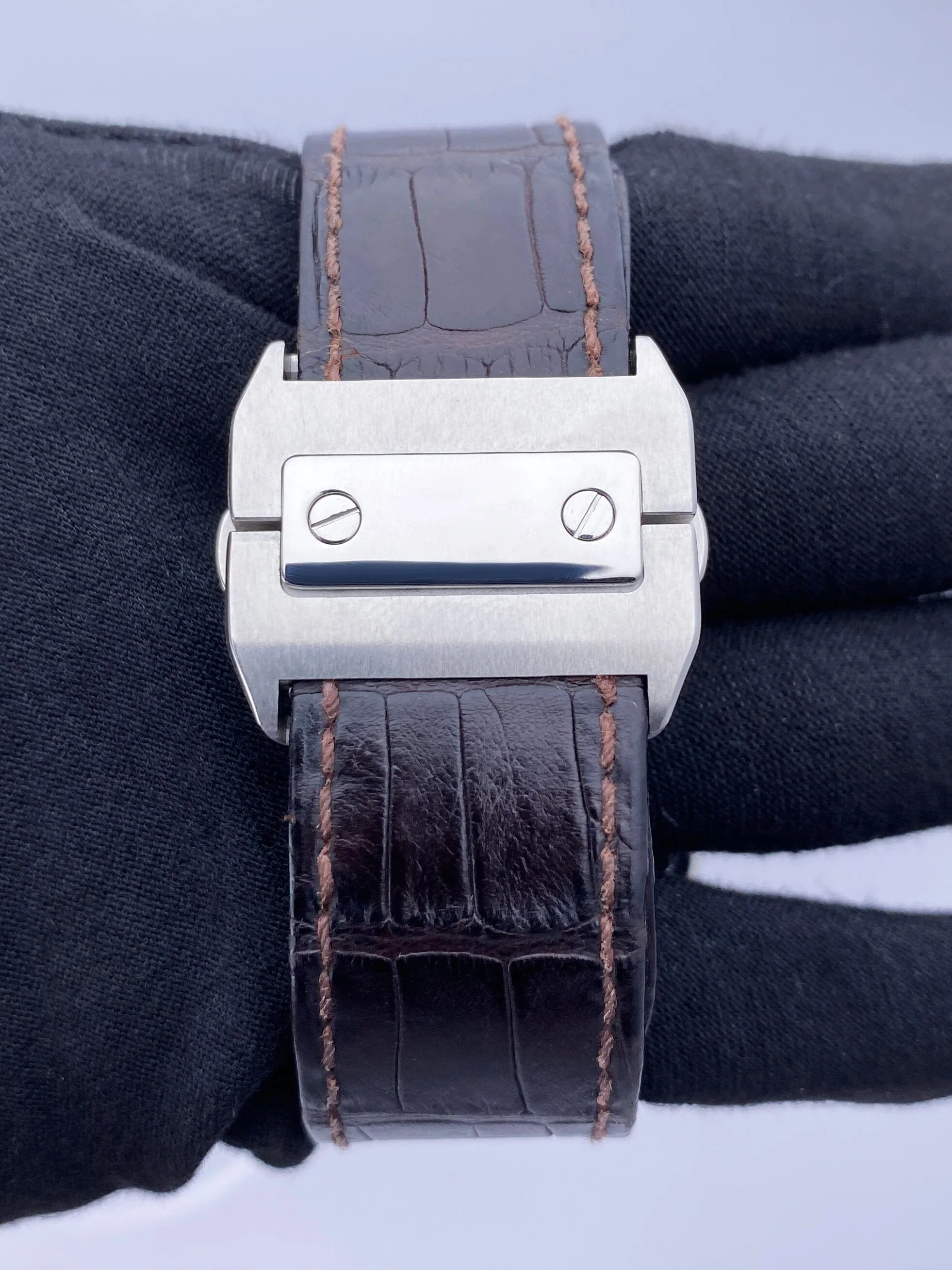Cartier Santos-100 W20073X8 Stainless Steel Mens Watch
